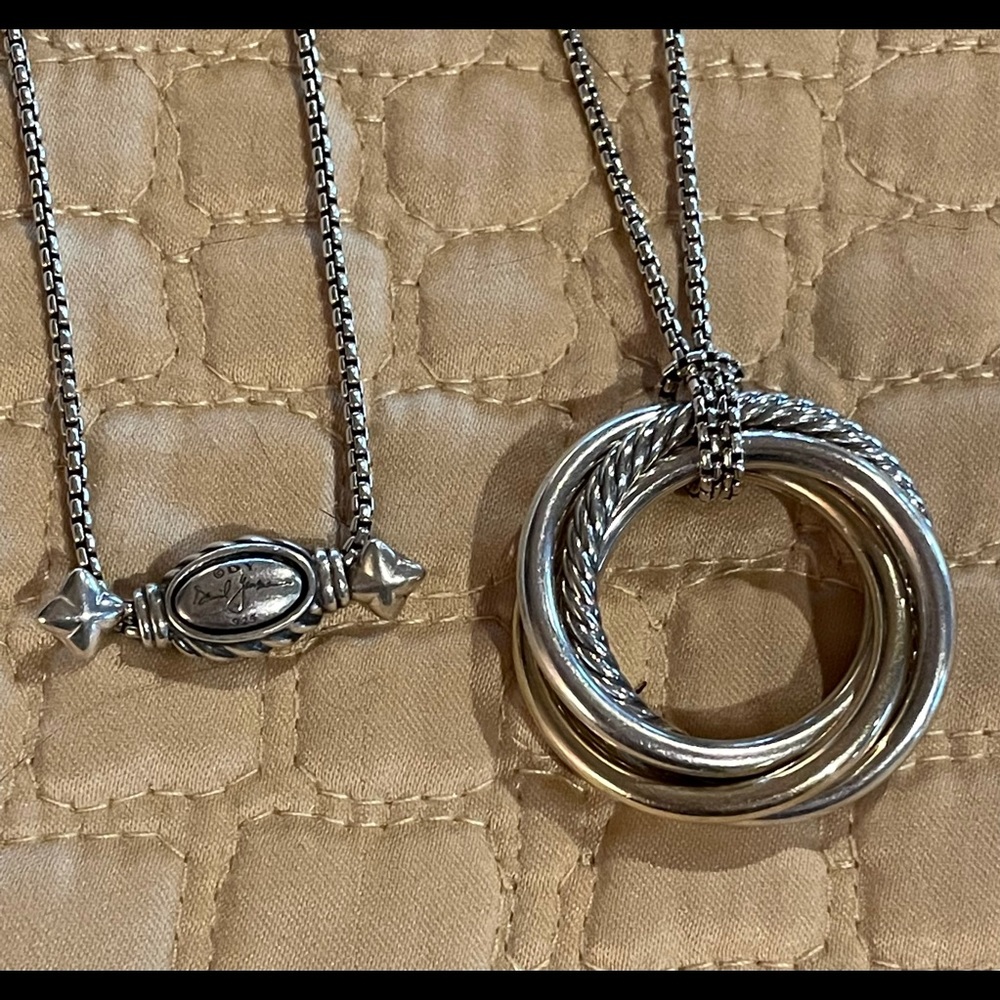 David Yurman Crossover Collection Pendant Necklace